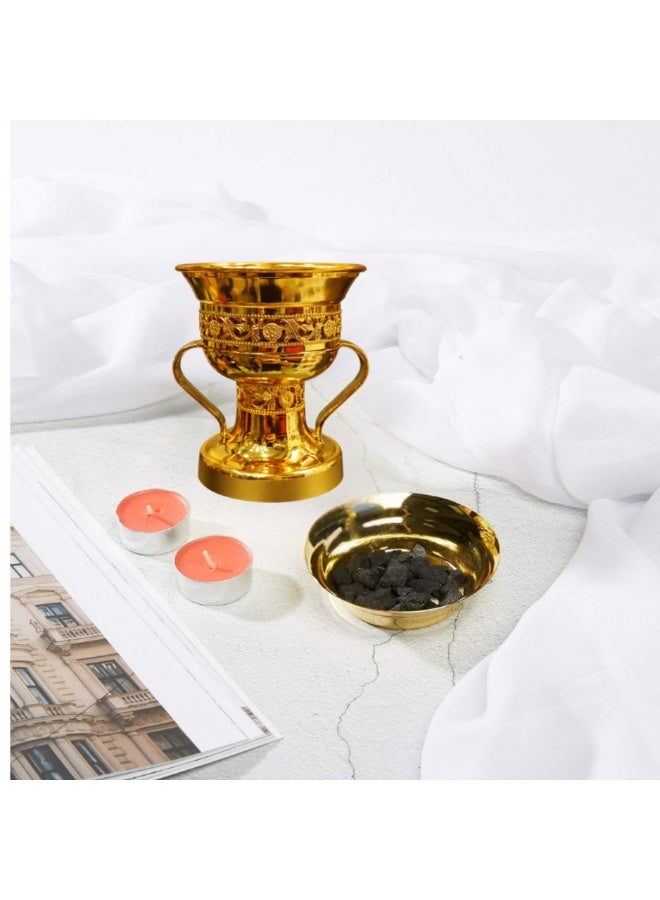 Arabic Incense Home Fragrance Smoke-Free Charcoal Aroma Blocks, Long-Lasting Fresh Scent for Living Room, Bedroom, Office, Prayer Area, Travel & Gift Hampers - Image 2